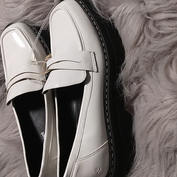 CHUNKY platform Shoe loafer Steve Madden Cool Planet 8.5M - Picture 5 of 15